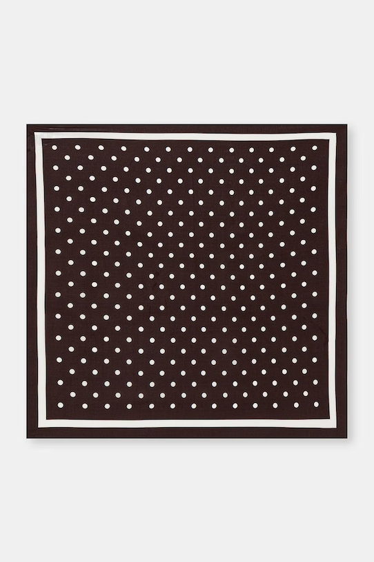 Medicine chusta damska z wiskozy brązowy RS26-SAD601