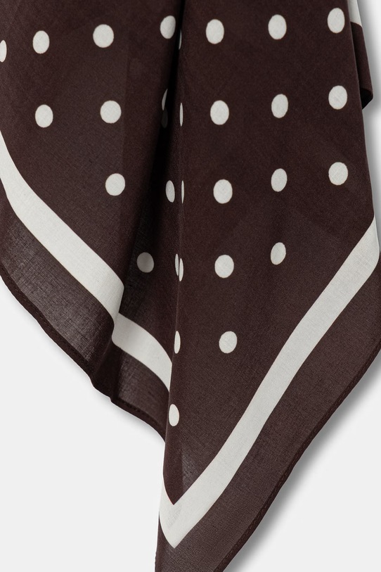 Akcesoria Medicine chusta damska z wiskozy RS26-SAD601 brązowy