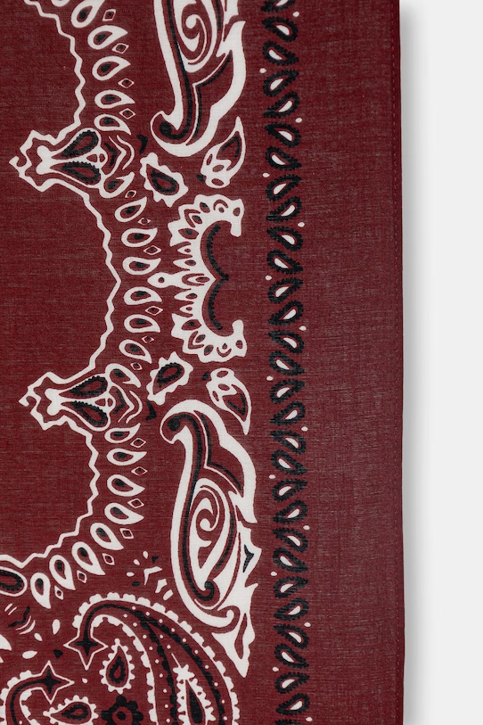 Medicine bandana męska bawełniana RS26-SAM300 bordowy RS26