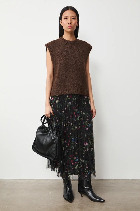 Medicine spódnica casual czarny RS26-SDD032