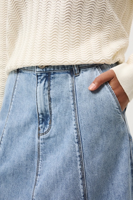 Medicine spódnica jeansowa RS26-SDD202 niebieski