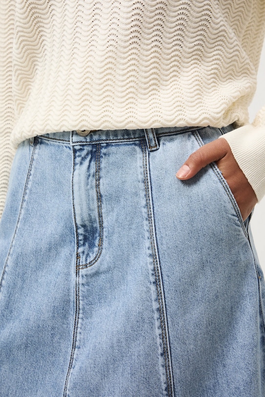 Medicine spódnica jeansowa RS26-SDD202 niebieski