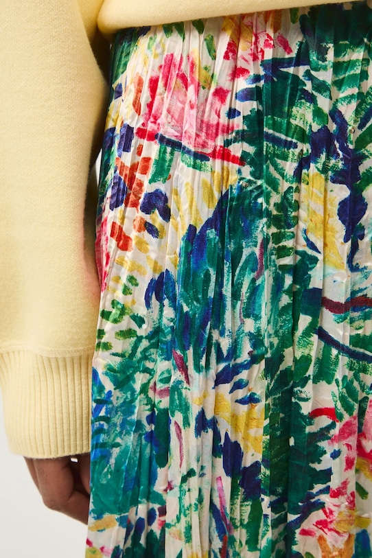 Spódnica damska maxi z kolekcji Eviva L'arte RS26-SDD250 multicolor