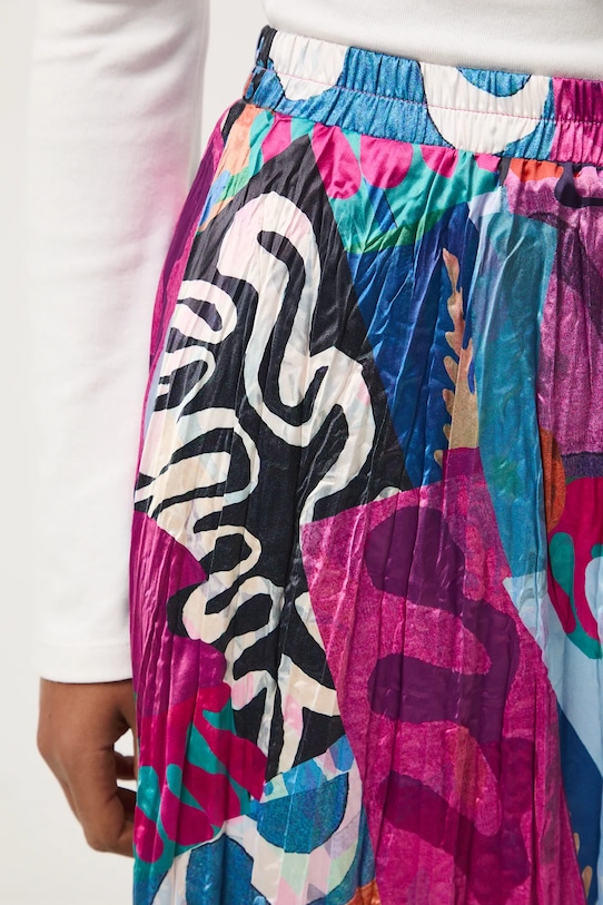 Spódnica damska maxi z kolekcji Eviva L'arte multicolor RS26-SDD250