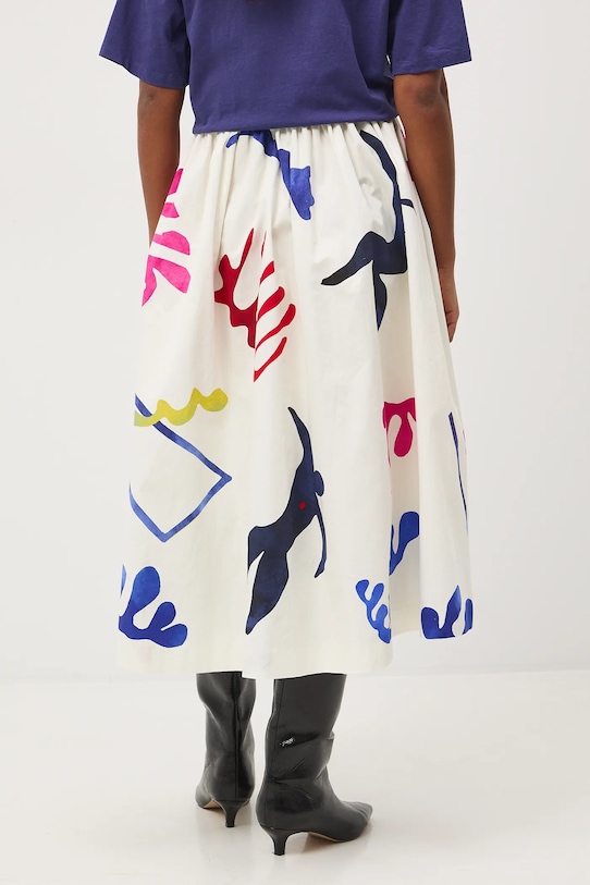 Bavlnená sukňa Medicine béžová RS26-SDD254