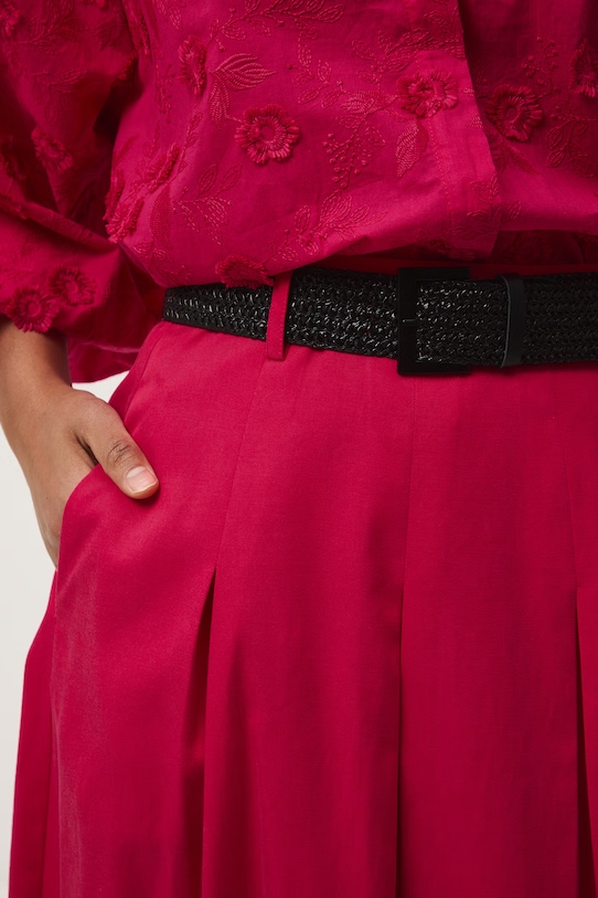 Medicine spódnica z rozcięciami różowy RS26-SDD501