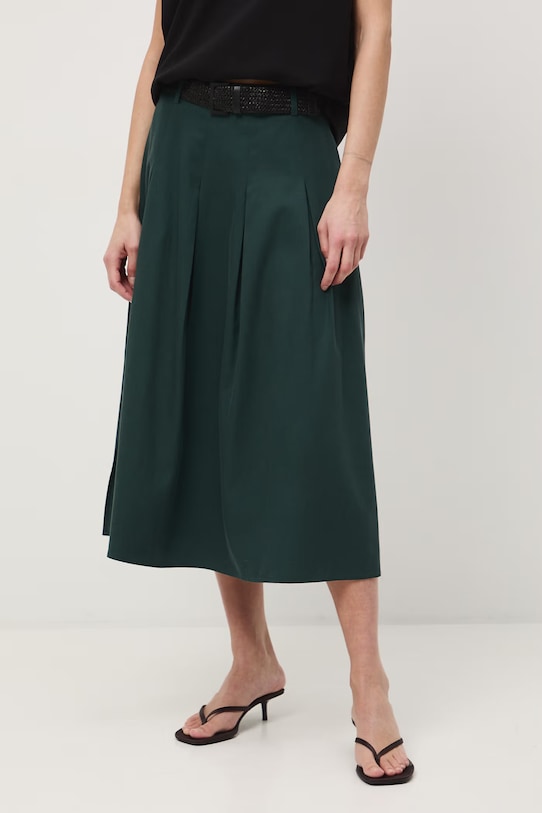 Medicine spódnica z rozcięciami RS26-SDD501 zielony RS26