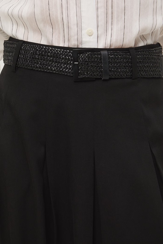 Medicine spódnica z rozcięciami czarny RS26-SDD501