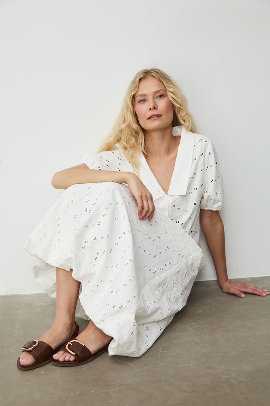 Medicine spódnica bombka bawełniana biały RS26-SDD703