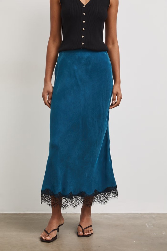 Sukňa RS26-SDD801 tyrkysová RS26