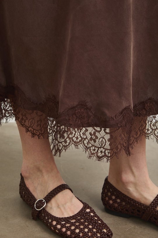 Sukňa RS26-SDD801 hnedá