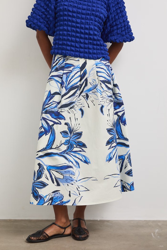 Medicine spódnica bawełniana RS26-SDD805 beżowy RS26