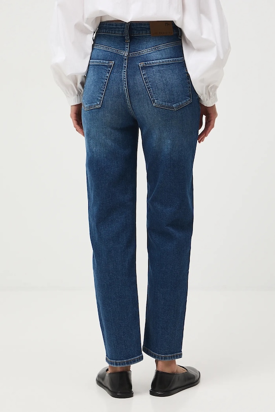 Odzież Jeansy mom fit damskie RS26-SJD030 niebieski