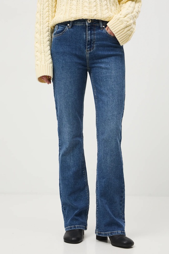 Medicine jeansy flare damskie niebieski RS26-SJD300