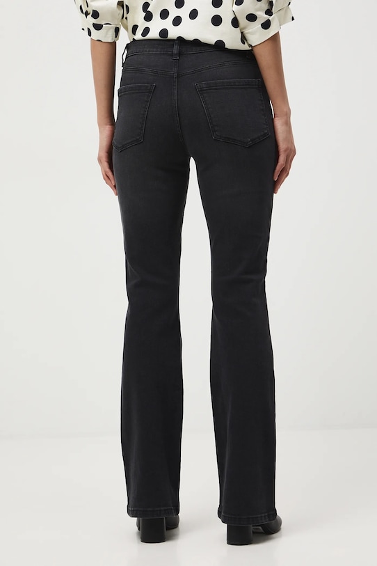 Odzież Medicine jeansy flare damskie RS26-SJD301 czarny