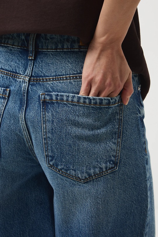 Medicine jeansy wide leg damskie niebieski RS26-SJD302