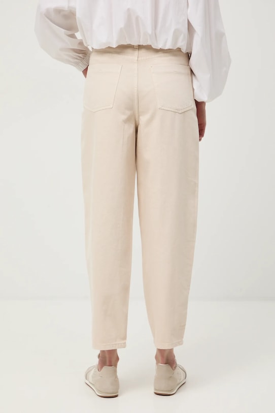 Odzież Medicine jeansy mom fit damskie RS26-SJD304 beżowy