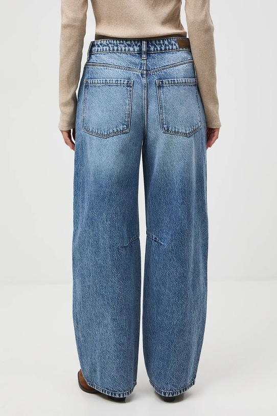 Odzież Medicine jeansy slouchy damskie RS26-SJD305 niebieski