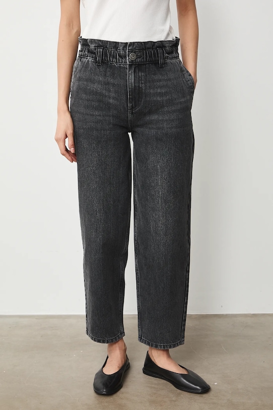 Medicine jeansy slouchy damskie RS26-SJD308 czarny RS26