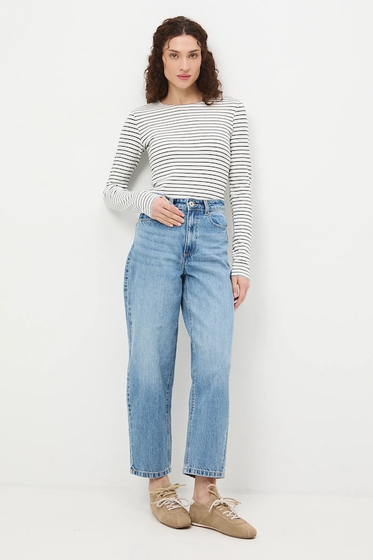 Medicine jeansy mom fit damskie RS26-SJD311 niebieski RS26