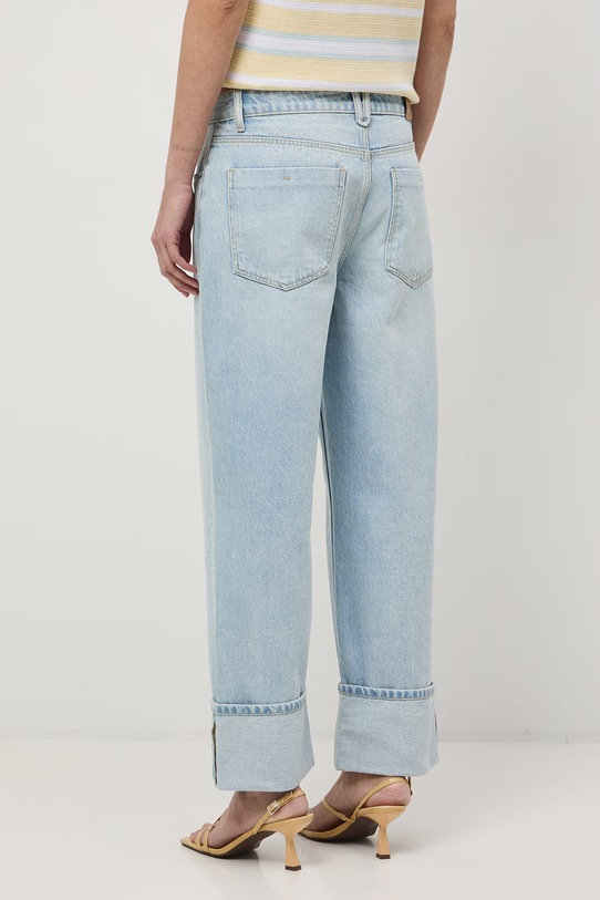 Odzież Medicine jeansy straight damskie RS26-SJD500 niebieski