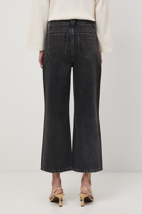 Odzież Medicine jeansy straight damskie RS26-SJD501 czarny