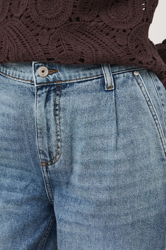 Medicine jeansy carrot damskie RS26-SJD503 niebieski