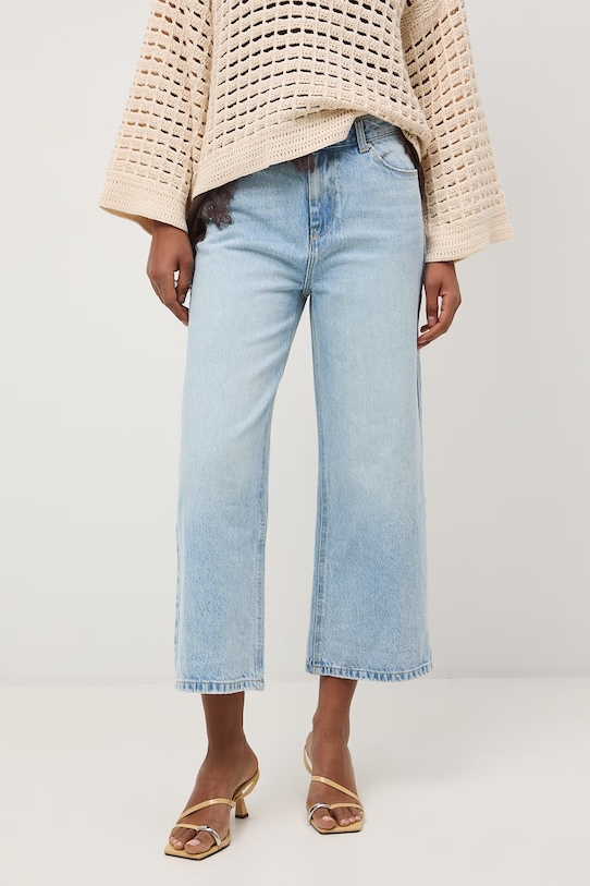 Medicine jeansy straight damskie niebieski RS26-SJD504