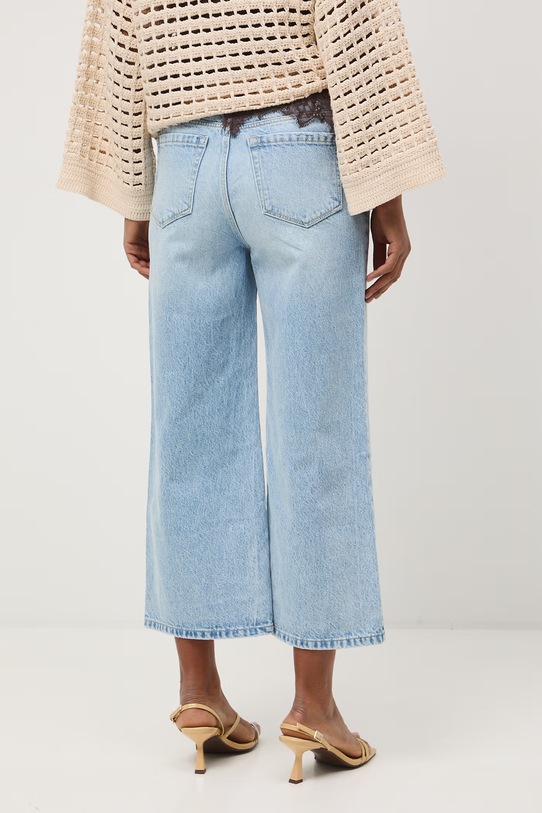 Odzież Medicine jeansy straight damskie RS26-SJD504 niebieski