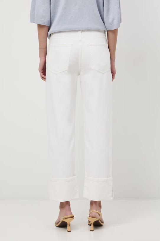 Medicine jeansy straight damskie RS26-SJD505 biały RS26