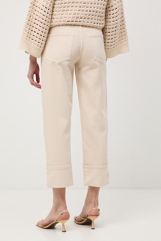 Odzież Medicine jeansy straight damskie RS26-SJD505 beżowy