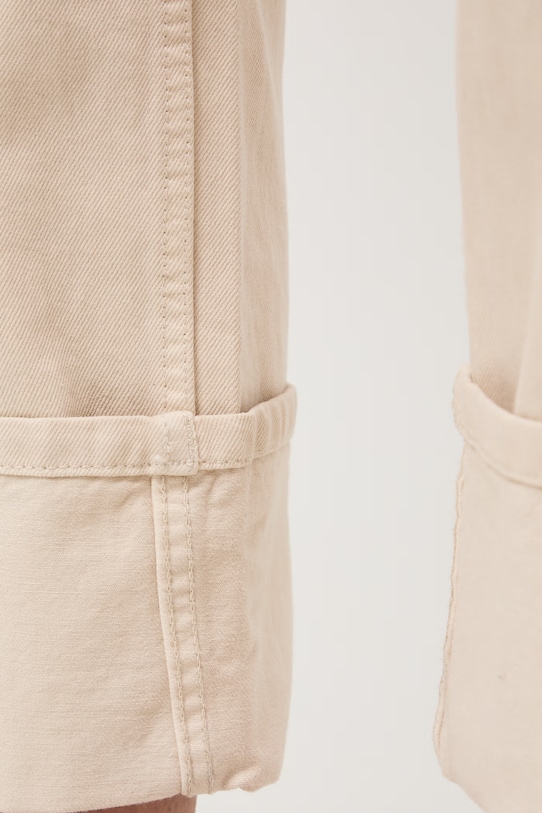 Medicine jeansy straight damskie beżowy RS26-SJD505