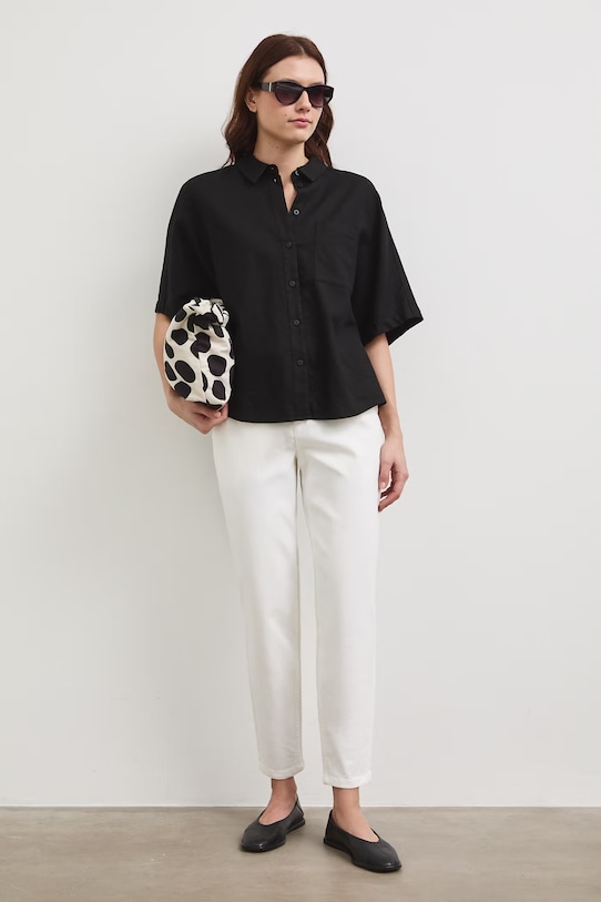 Medicine jeansy carrot damskie RS26-SJD705 biały RS26