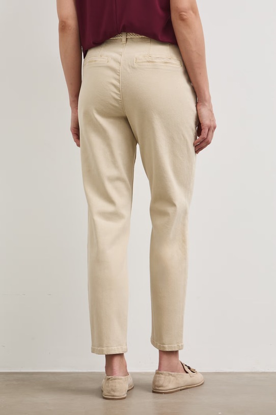 Odzież Medicine jeansy carrot damskie RS26-SJD705 beżowy