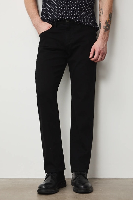 Odzież Medicine jeansy regularne męskie RS26-SJM031 czarny