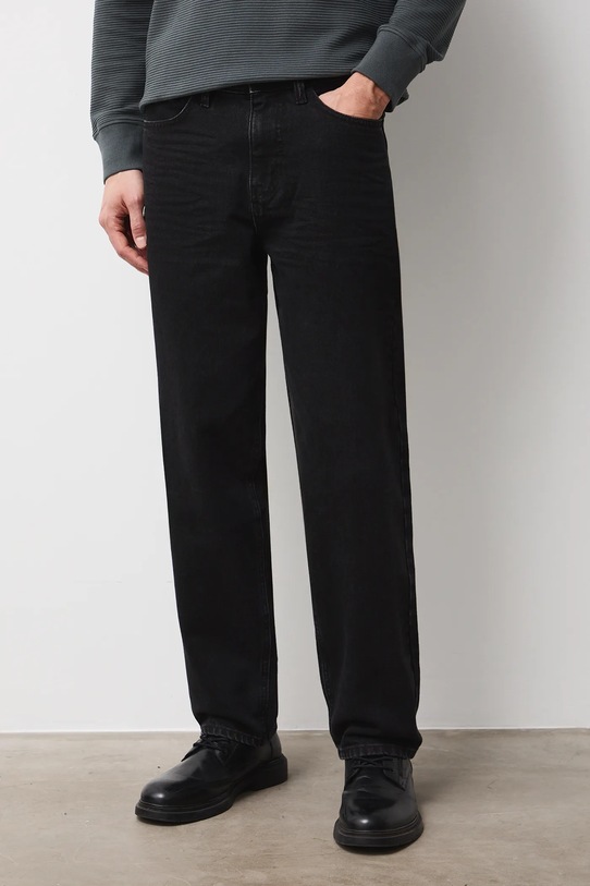Medicine jeansy bawełniane RS26-SJM103 czarny RS26