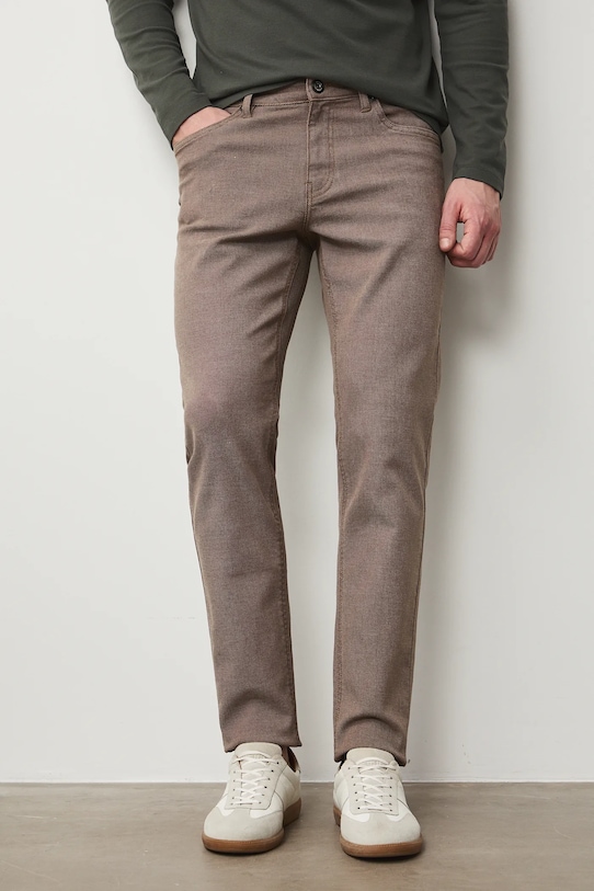 Medicine jeansy slim fit męskie beżowy RS26-SJM303