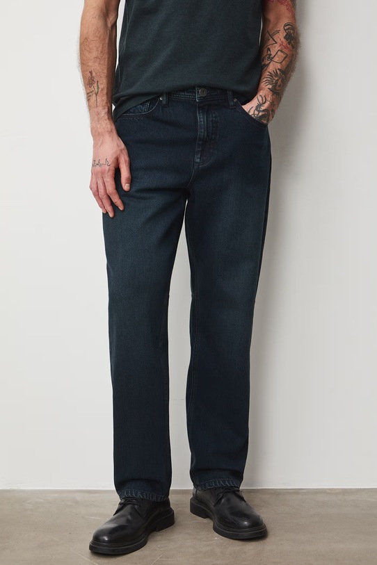 Medicine jeansy loose męskie granatowy RS26-SJM403