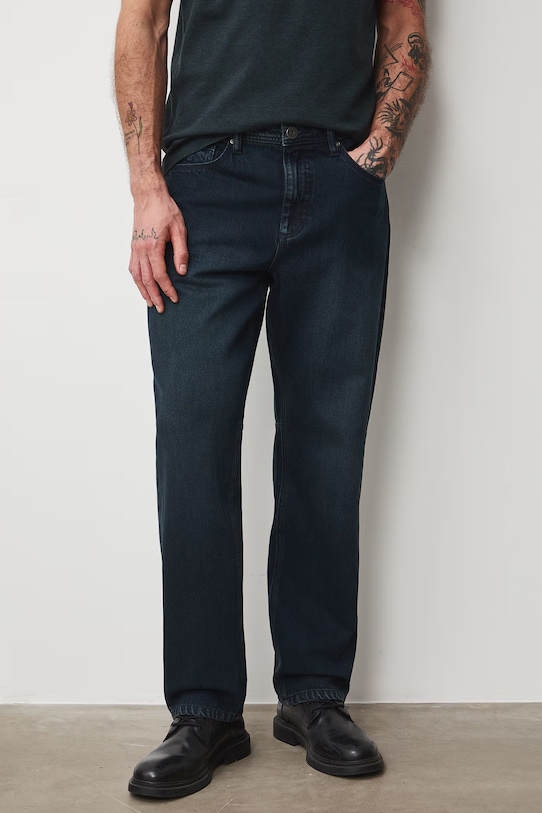 Medicine jeansy loose męskie granatowy RS26-SJM403