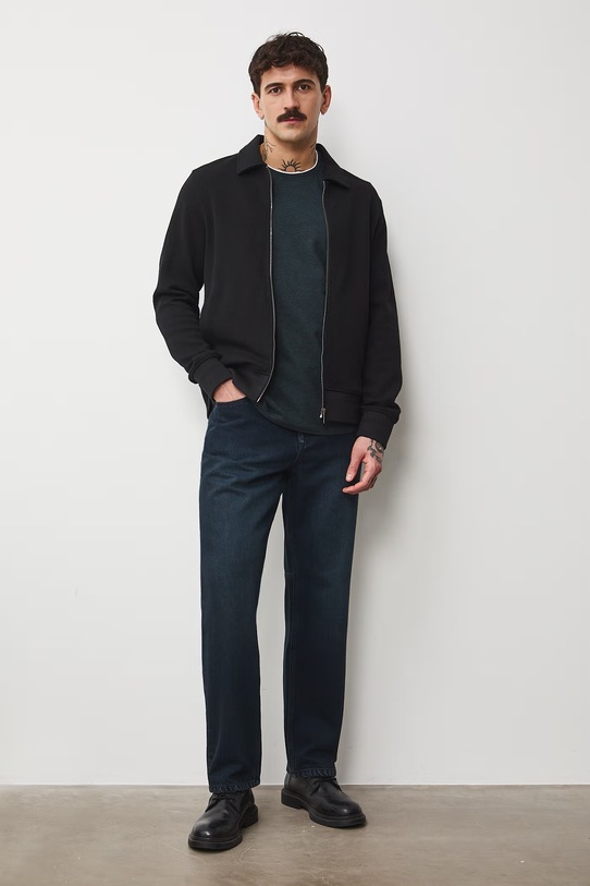 Medicine jeansy loose męskie RS26-SJM403 granatowy RS26