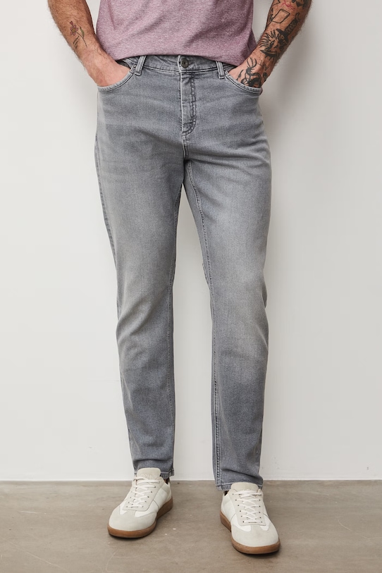 Medicine jeansy tapered męskie szary RS26-SJM404