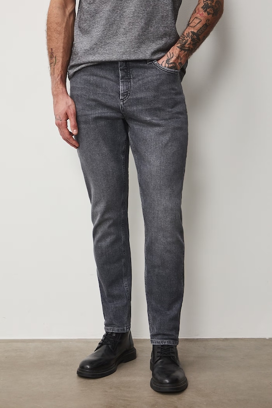 Medicine jeansy tapered męskie RS26-SJM404 szary RS26