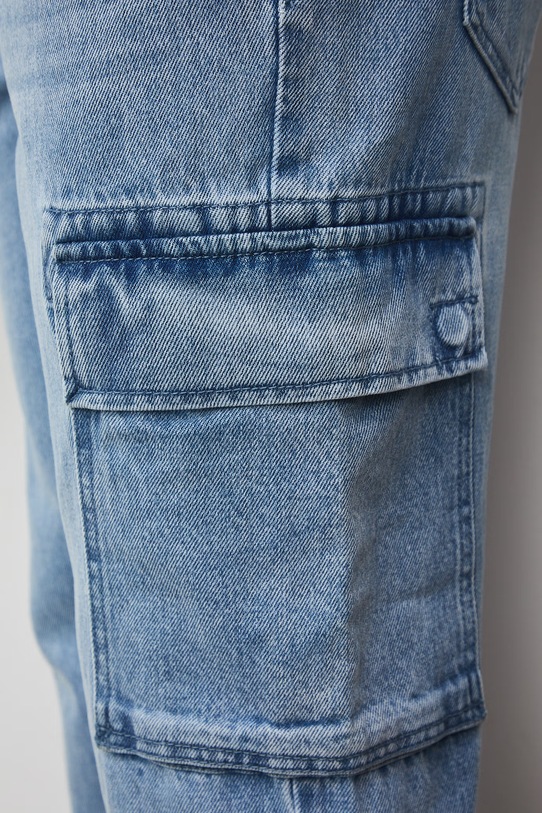 Jeansy regular męskie niebieski RS26-SJM505