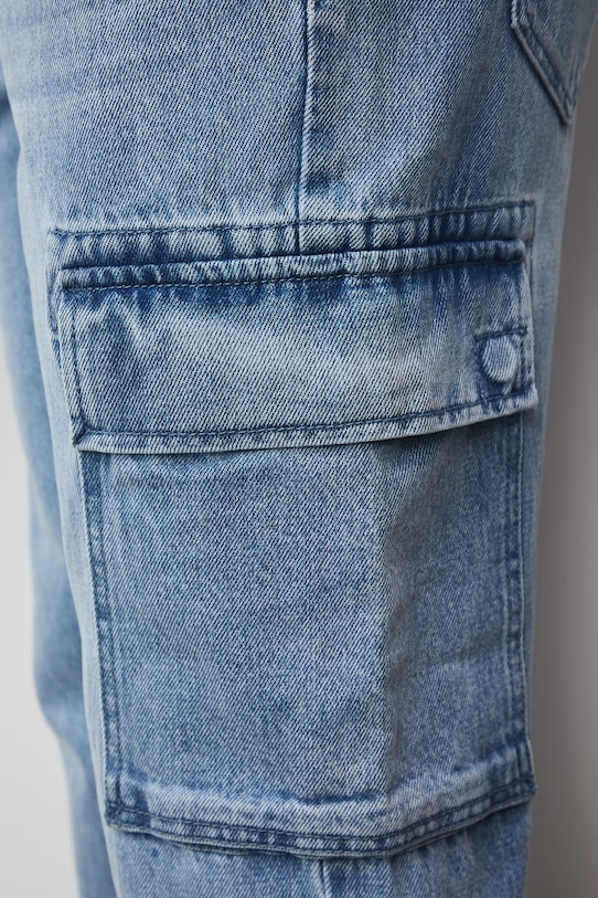 Jeansy regular męskie niebieski RS26-SJM505