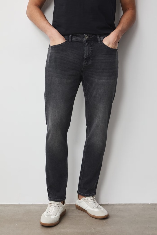 Medicine jeansy tapered męskie RS26-SJM606 czarny RS26