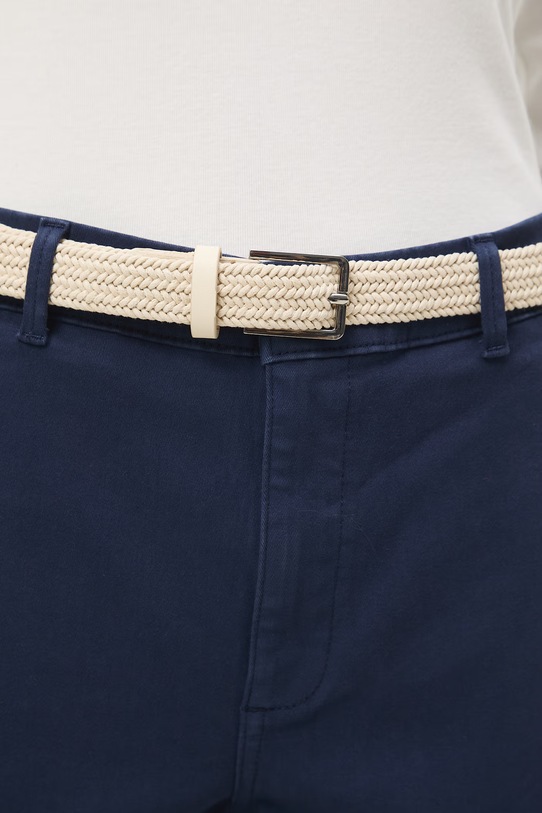 Medicine spodnie chinos damskie bawełniane z elastanem granatowy RS26-SPD040