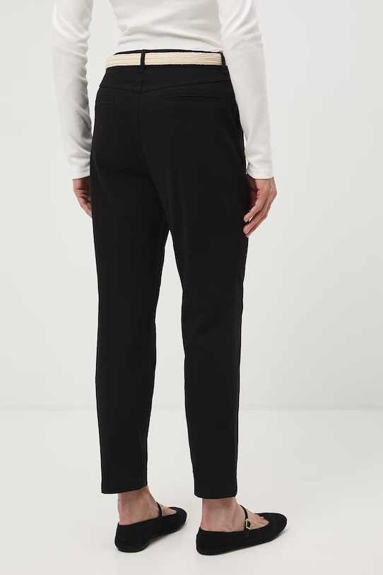 Odzież Medicine spodnie chinos damskie bawełniane z elastanem RS26-SPD040 czarny