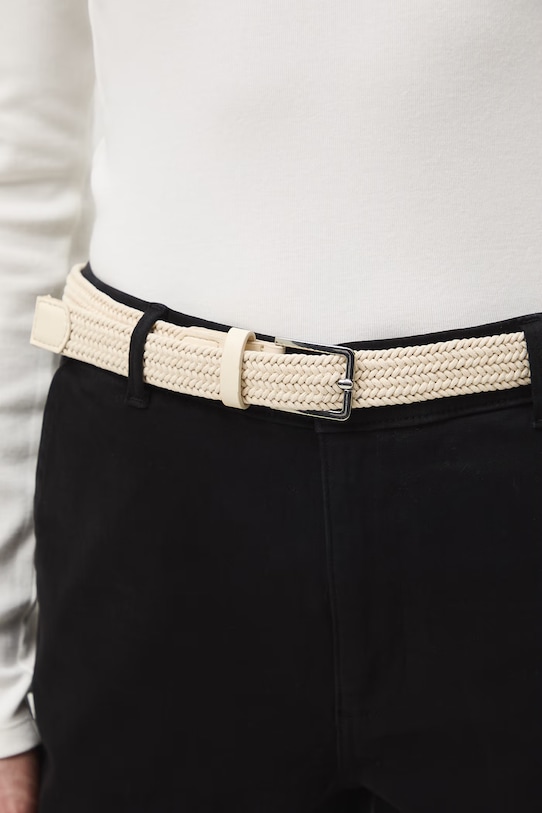 Medicine spodnie chinos damskie bawełniane z elastanem czarny RS26-SPD040