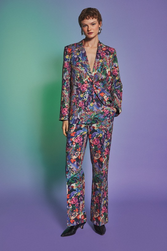 Medicine spodnie tkanina multicolor RS26-SPD250