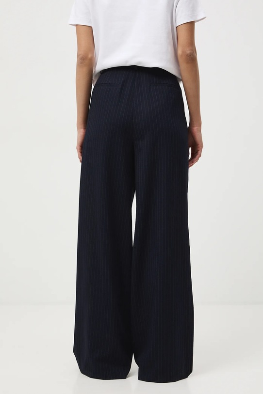 Odzież Spodnie damskie wide leg wzorzyste RS26-SPD301 granatowy